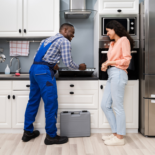 can you provide an estimate for cooktop repair before beginning any work in Alden MN